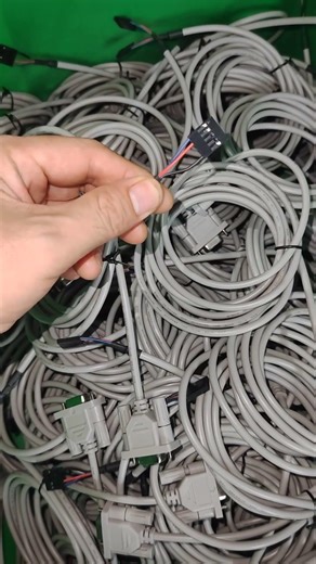 Custom RS232 DB9 cable assembly