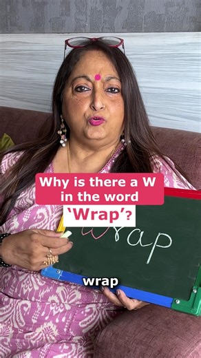 Why is there a W in the word 'WRAP'?