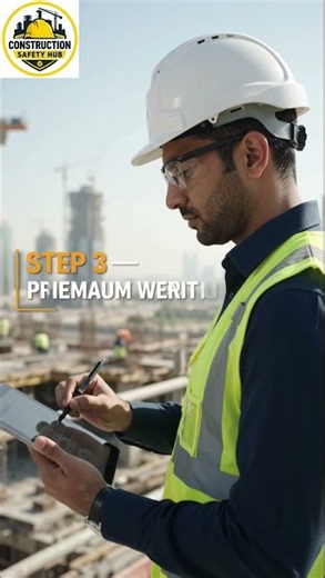 How to Identify Hazards at Construction Sites? 🚧 5 Easy Steps #Shorts #hazardidentification #hazard