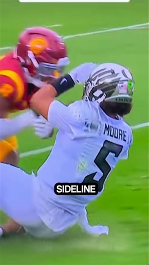 Dante Moore Suffers Scary Injury After Huge Hit vs USC | Stephens II CollisionDante Moore injury