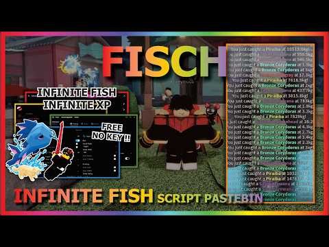 FISCH Script Pastebin 2026 INFINITE FISH, PERFECT CATCH, INSTANT CATCH, INF XP, UNDETECTED (NO KEY)🐟