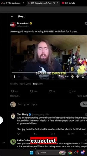 Asmongold REVEALS Why He Was Banned & Defines "Third-Worldism"