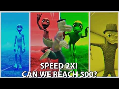 IMPOSSIBLE 500 Alien Dance Challenge! 👽🔥 (Can We Reach 500?)