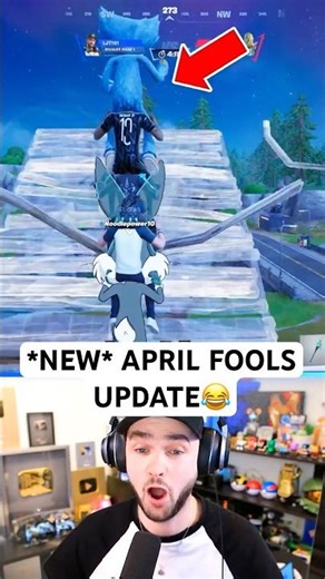 *NEW* April Fools Fortnite Update is HILARIOUS! 🤣