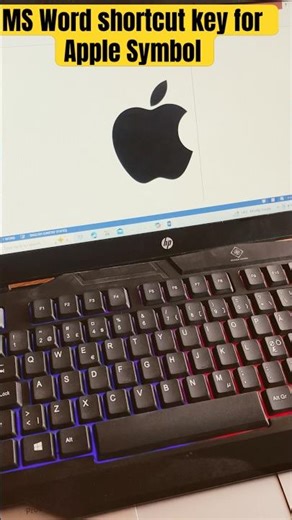 MS Word Symbol Shortcut key for Apple iPhone