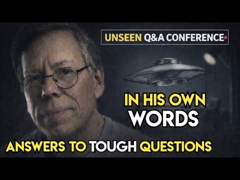UNSEEN Bob Lazar UFO Conference (RARE VIDEO Footage)
