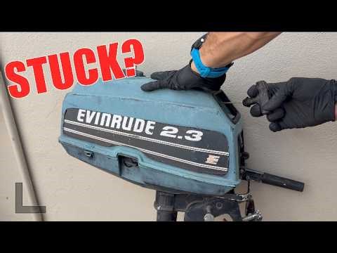 How to Start an Outboard Motor That's Been Sitting for Years (Do This First)