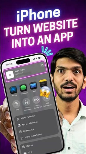 How to Turn a Website into an App on iPhone - Add Website to Home Screen