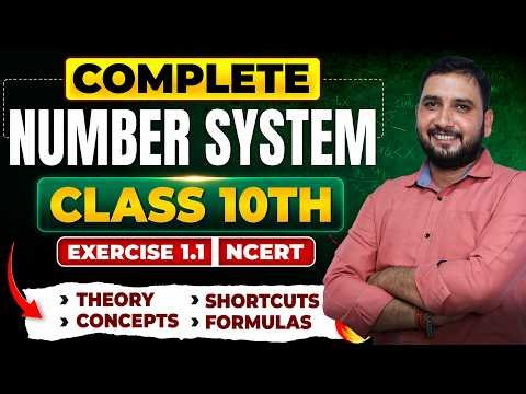 🔥 Class 10 Maths | Number System | Exercise 1.1 | Lecture 1 | NCERT Complete Explanation