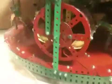 Meccano Fairground Merry Go Round Carousel part 2