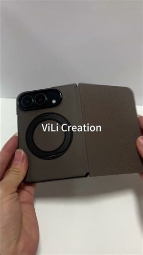 iPhone Duo Folio with Kickstand Taupe Auto Wake/Sleep Cover