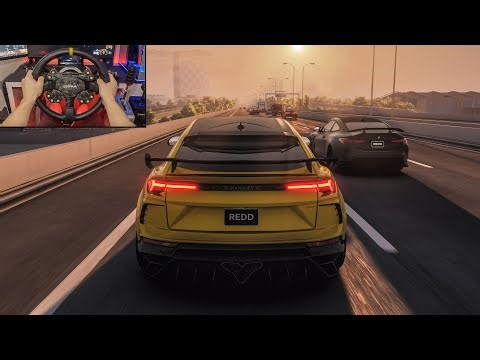 1150HP Mansory Lamborghini Urus & 922HP ADRO BMW M4 in Rush Hour Traffic - Assetto Corsa | Moza R16