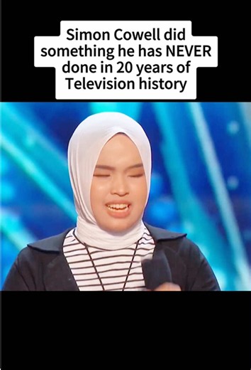 Simon Cowell did something he has never done in 20 years of television history 😭😭 Unforgettable Golden Buzzer #bgt #agt #creatorsearchinsights #audition #PutriAriani