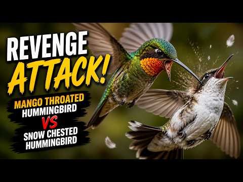 Hummingbird Revenge Attack Caught on Camera