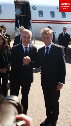Canadian PM Mark Carney Meets French President Emmanuel Macron At Saint Pierre And Miquelon