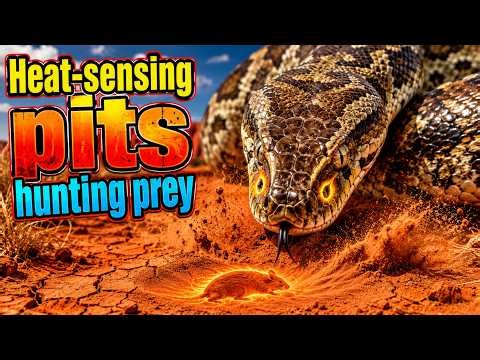 How Do Wooma Pythons Use Heat-Sensing Pits to Hunt Prey? 🐍