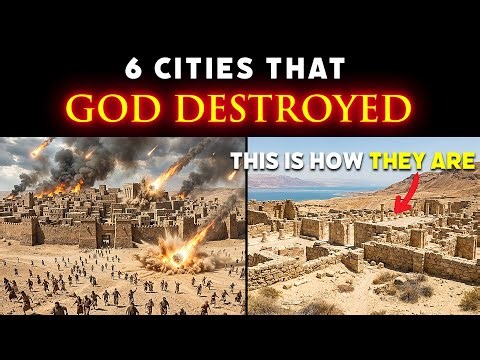 6 Biblical Cities That God Destroyed | And How They Look Today