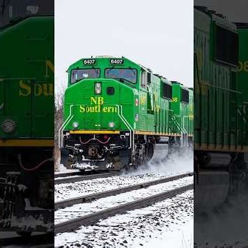 4 New NBSR SD70M-2 UNits Towed By CSX Train!!