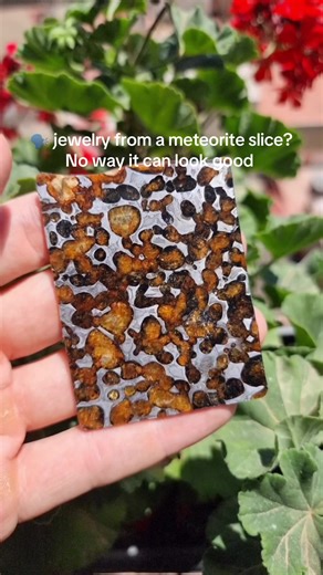 Unique Jewelry Crafted from Genuine Meteorite Fragments