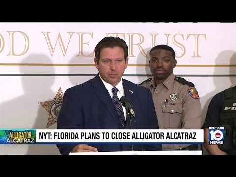 DeSantis says Alligator Alcatraz was meant to be 'temporary'