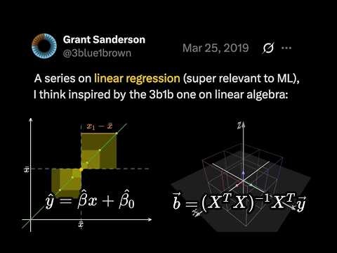 Essence of Linear Regression (repost)