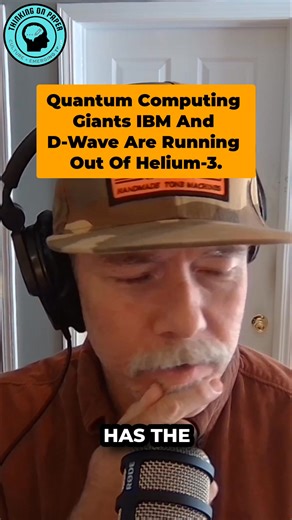 "IBM, Google, Amazon, Microsoft, Intel, D-Wave are all building out larger and larger quantum computing data centres and they're already outstripping terrestrial supply." Glenn Martin Thinks On Paper about the resource bottleneck quietly threatening the entire quantum computing industry and why we have to go and mine the moon. "We talked to dilution refrigerator manufacturers like Maybell Quantum and Bluefors in Finland and Oxford out of the UK, and all of them are running short of supply. They'