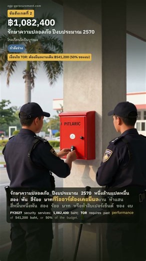 งานจัดซื้อจัดจ้าง ฿5 ล้าน TOR ระบุผู้เชี่ยวชาญ 6 ตำแหน่ง