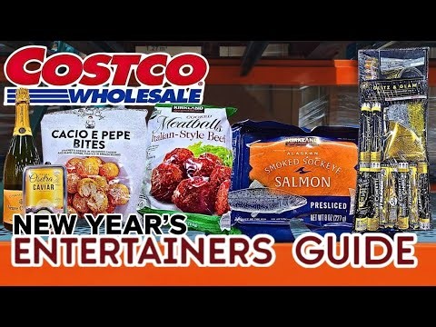 COSTCO NEW YEAR'S ENTERTAINMENT GUIDE FOR 2026!🛒GREAT DEALS! (12/28)