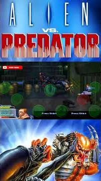 Alien Vs Predator [OpenBOR] Scene 1 | Major Dutch Schaefer Vs Chrysalis #game #arcadegame