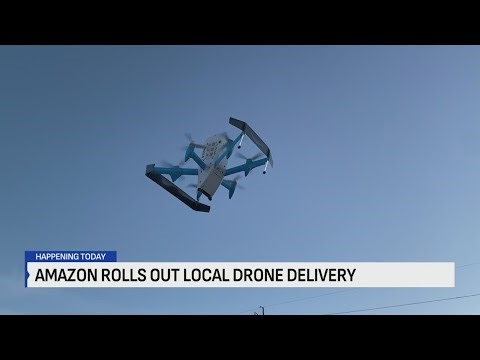 Amazon Prime drone delivery service launches in Kansas City metro