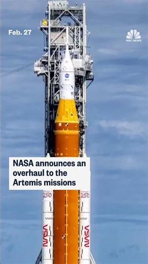 NASA announces an overhaul to the Artemis missions