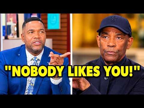 Denzel Washington Kicked Off Good Morning America After Heated Clash With Michael Strahan