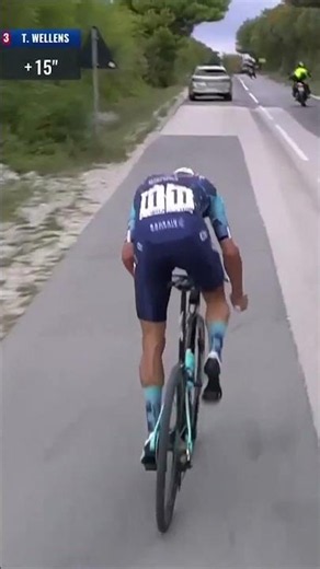 Great save! 😳 Antonio Tiberi has a big moment as he pushes to stay in front of the chasers! 😲