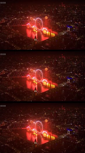 The last moments of 2025 and very first moments of 2026, shared by millions, counting down beneath the London Eye 🎇 Happy New Year, London ✨ @mayorofldn #nye #london #londoneye | The Official London Eye