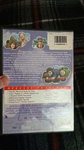 Thomas and the Magic Railroad DVD overview (REUPLOAD)