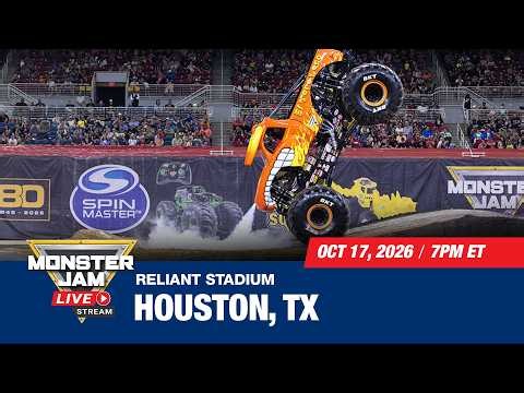 Monster Jam: Houston, TX (Full Event) | Oct 17, 2026 | Reliant Stadium