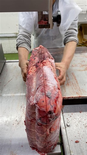 Amazing frozen lung meat cut frying skills#shorts #viral #youtubeshorts