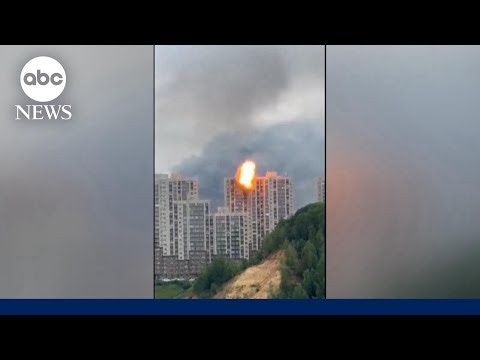 Ukraine strikes Moscow oil refinery amid large-scale drone attack