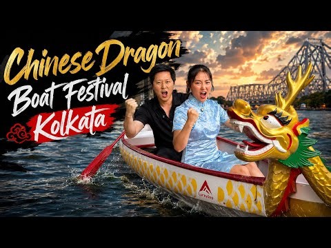 Chinese Dragon Boat Festival in Kolkata 🇨🇳🐉 | Traditional Food, Sticky Rice cake & Culture Vlog