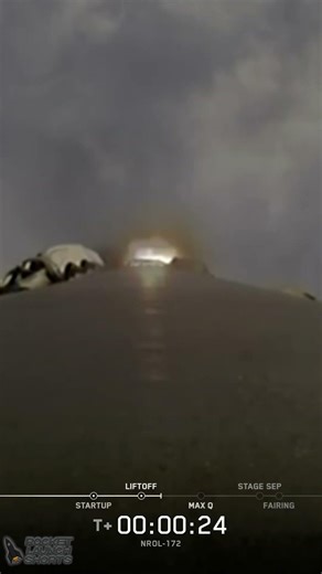 SpaceX Falcon 9 NROL-172 launch and booster landing