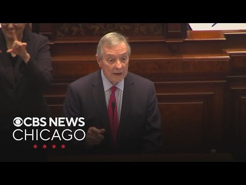 U.S. Sen. Dick Durbin gives farewell address in Springfield