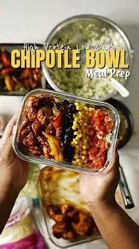 How to make Chipotle Bowl at home and for meal prep!