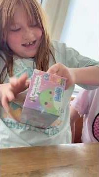 will Adley unbox a RARE stuffy?! only if she can open the box 😂