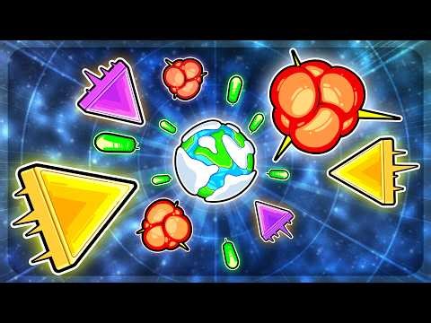 This Planet Blows Up Endless Triangles