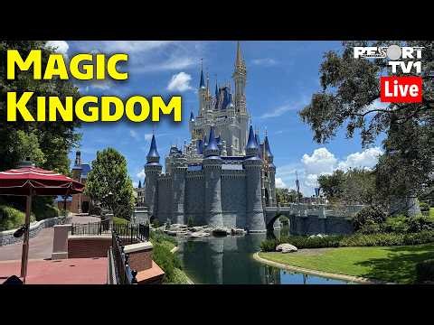 🔴Live: Saturday Morning at Disney's Magic Kingdom - 9-26-26 - Walt Disney World Live Stream