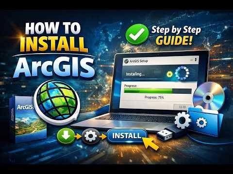 How to Install ArcGIS Step by Step | Complete GIS Setup Guide (Beginner Friendly)