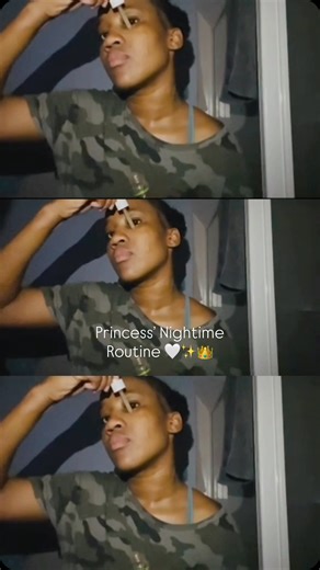ACE MODELS WATERFALL on Instagram: "P R I N C E S S’ Night time Skincare Routine🤍✨👑 Model: @princess_njotini @garnier_sa 🌙✨"