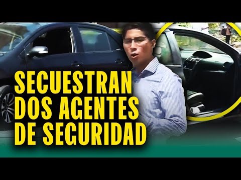 Secuestran dos agentes de seguridad en Lima tras robo de camión