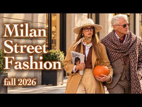 Milan's Most Viral Fashion Trends 2026. What Stylish Milanese Are Wearing Right Now. Fashion Vlog