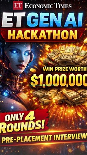 ET Gen AI Hackathon 2026 🔥 ₹10 Lakh Prize + Pre-Placement Interviews | Online AI Competition